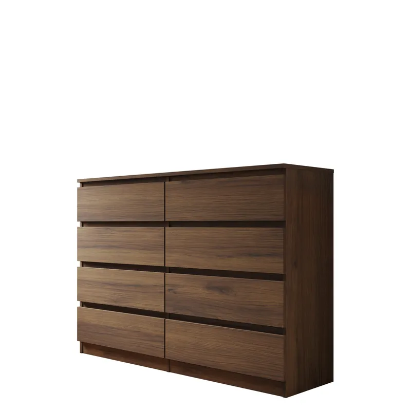 Basildon-lipasto 138 cm, ruskea