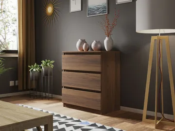 Basildon-lipasto 70 cm - ruskea - Säilytys - Säilytyskalusteet - Lipasto