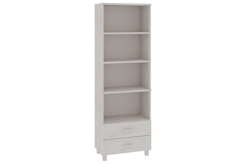 beBasic Hylly valkoinen 60x35x180 cm täysi mänty - Valkoinen - Säilytys - Säilytyskalusteet - Senkki