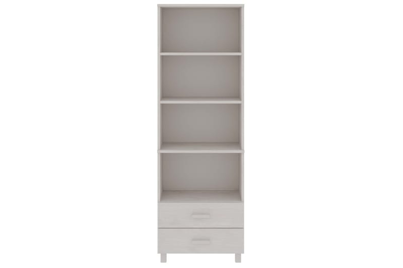 beBasic Hylly valkoinen 60x35x180 cm täysi mänty - Valkoinen - Säilytys - Säilytyskalusteet - Senkki