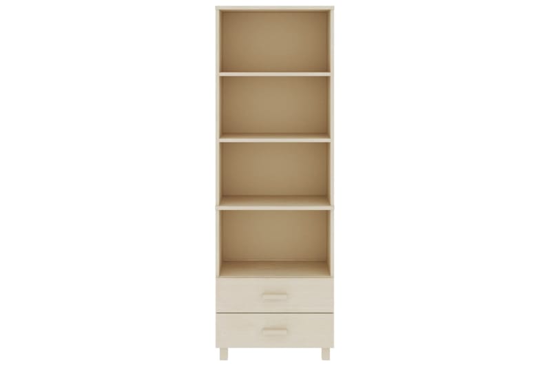 beBasic Kaappi hunajanruskea 60x35x180 cm täysi mänty - Ruskea - Säilytys - Säilytyskalusteet - Senkki