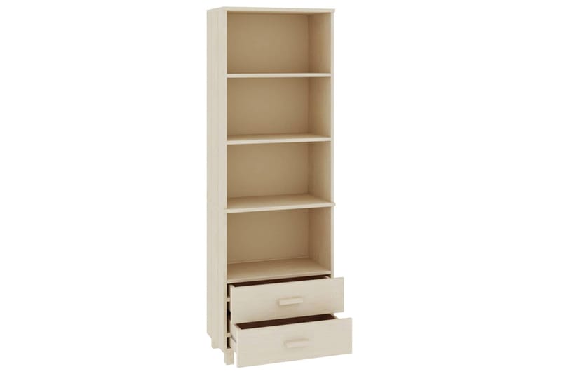 beBasic Kaappi hunajanruskea 60x35x180 cm täysi mänty - Ruskea - Säilytys - Säilytyskalusteet - Senkki