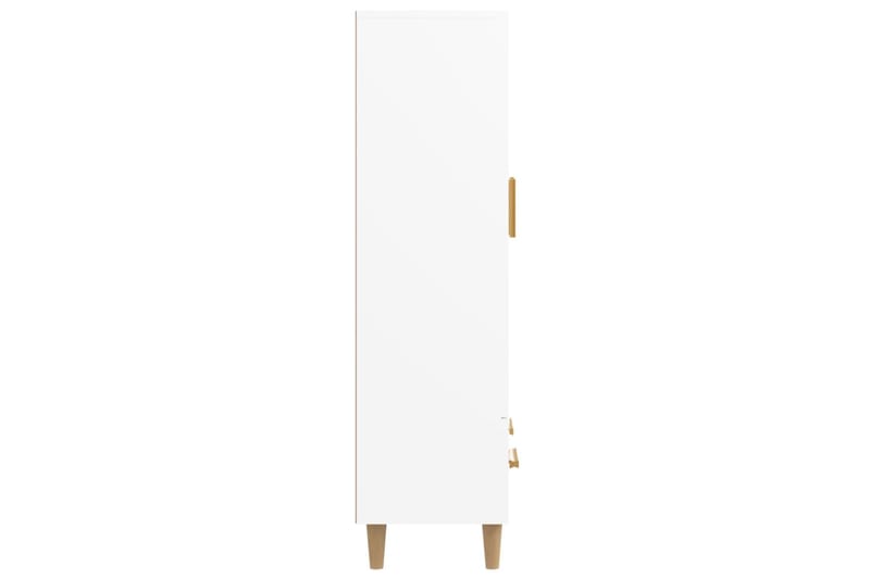 beBasic Kaappi valkoinen 70x31x115 cm tekninen puu - Valkoinen - Säilytys - Säilytyskalusteet - Senkki