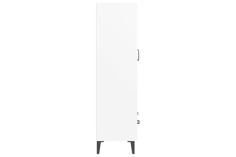 beBasic Kaappi valkoinen 70x31x115 cm tekninen puu - Valkoinen - Säilytys - Säilytyskalusteet - Senkki