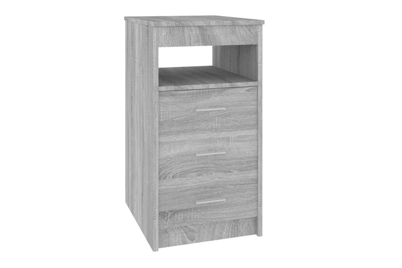 beBasic Laatikosto harmaa Sonoma 40x50x76 cm tekninen puu - Harmaa - Säilytys - Säilytyskalusteet - Lipasto