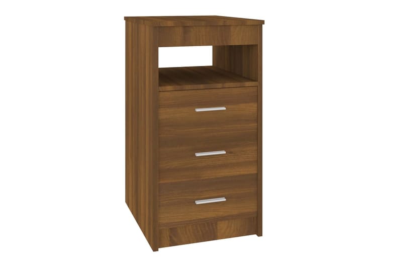 beBasic Laatikosto ruskea tammi 40x50x76 cm tekninen puu - Ruskea - Säilytys - Säilytyskalusteet - Lipasto