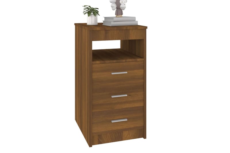 beBasic Laatikosto ruskea tammi 40x50x76 cm tekninen puu - Ruskea - Säilytys - Säilytyskalusteet - Lipasto