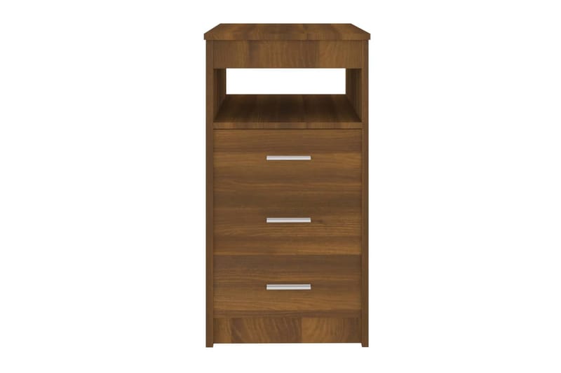 beBasic Laatikosto ruskea tammi 40x50x76 cm tekninen puu - Ruskea - Säilytys - Säilytyskalusteet - Lipasto
