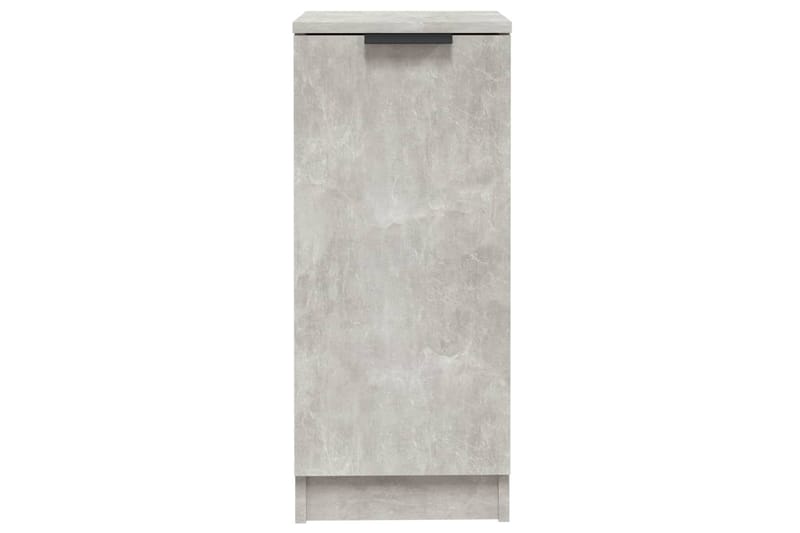 beBasic Senkit 2 kpl betoninharmaa 30x30x70 cm tekninen puu - Harmaa - Säilytys - Säilytyskalusteet - Lipasto