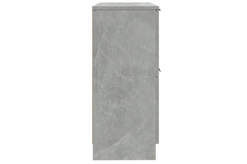 beBasic Senkit 2 kpl betoninharmaa 30x30x70 cm tekninen puu - Harmaa - Säilytys - Säilytyskalusteet - Senkki
