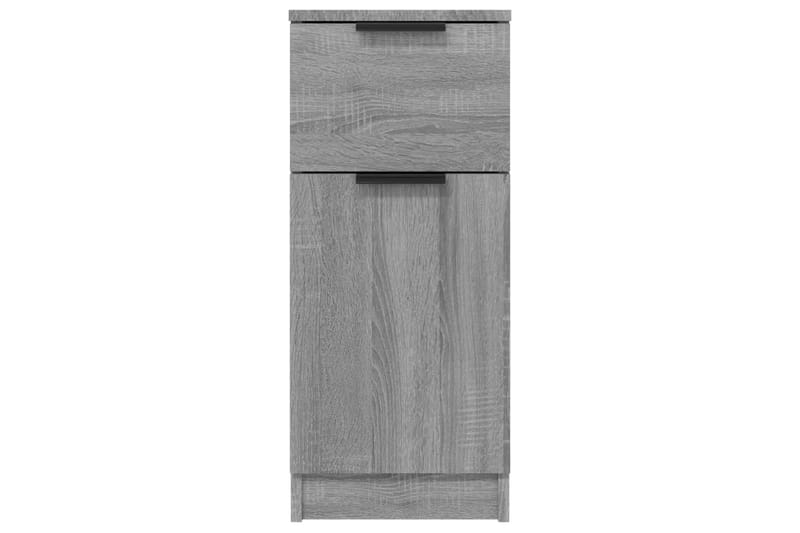 beBasic Senkit 2 kpl harmaa Sonoma 30x30x70 cm tekninen puu - Harmaa - Säilytys - Säilytyskalusteet - Lipasto