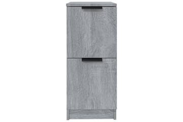 beBasic Senkit 2 kpl harmaa Sonoma 30x30x70 cm tekninen puu - Harmaa - Säilytys - Säilytyskalusteet - Lipasto