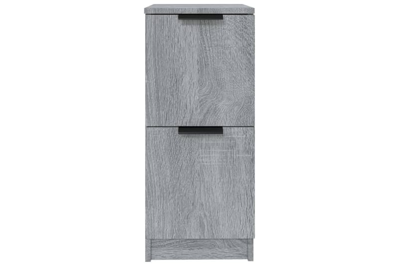 beBasic Senkit 2 kpl harmaa Sonoma 30x30x70 cm tekninen puu - Harmaa - Säilytys - Säilytyskalusteet - Lipasto