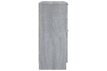 beBasic Senkit 2 kpl harmaa Sonoma 30x30x70 cm tekninen puu - Harmaa - Säilytys - Säilytyskalusteet - Lipasto