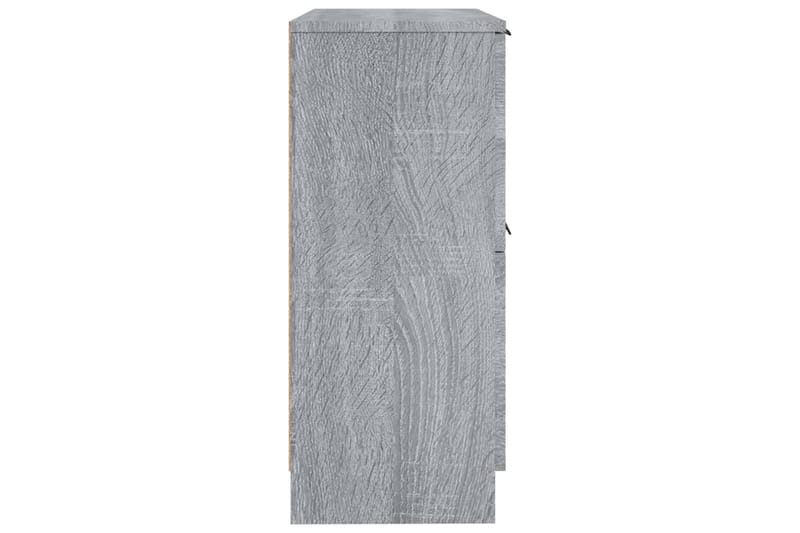 beBasic Senkit 2 kpl harmaa Sonoma 30x30x70 cm tekninen puu - Harmaa - Säilytys - Säilytyskalusteet - Lipasto