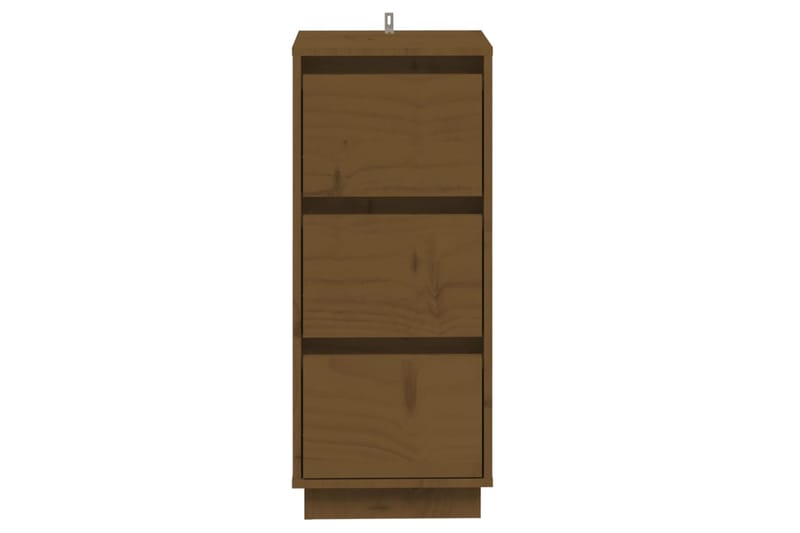 beBasic Senkit 2 kpl hunajanruskea 32x34x75 cm täysi mänty - Ruskea - Säilytys - Säilytyskalusteet - Senkki