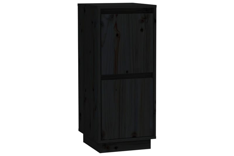 beBasic Senkit 2 kpl musta 31,5x34x75 cm täysi mänty - Musta - Säilytys - Säilytyskalusteet - Senkki