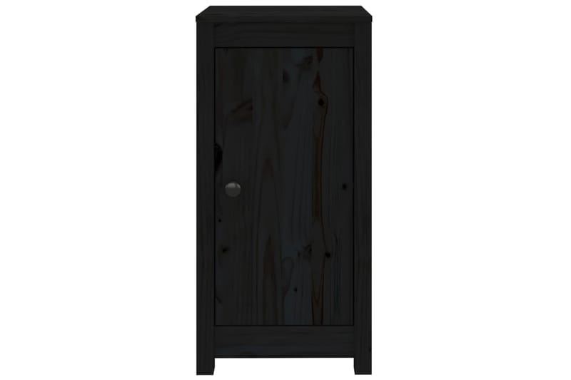 beBasic Senkit 2 kpl musta 40x35x80 cm täysi mänty - Musta - Säilytys - Säilytyskalusteet - Senkki