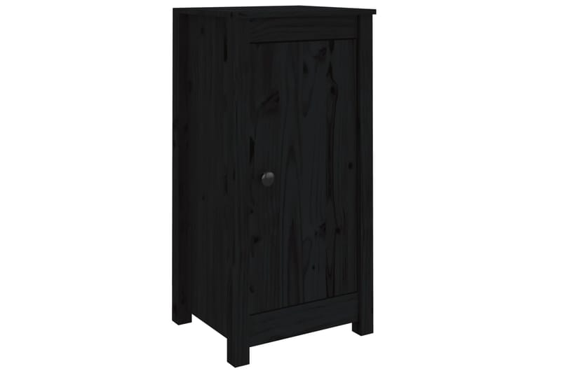 beBasic Senkit 2 kpl musta 40x35x80 cm täysi mänty - Musta - Säilytys - Säilytyskalusteet - Senkki