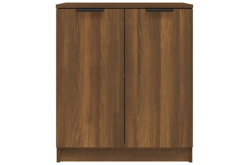 beBasic Senkit 2 kpl ruskea tammi 60x30x70 cm tekninen puu - Ruskea - Säilytys - Säilytyskalusteet - Senkki