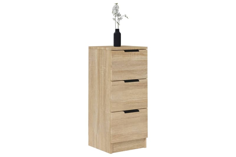 beBasic Senkit 2 kpl Sonoma-tammi 30x30x70 cm tekninen puu - Ruskea - Säilytys - Säilytyskalusteet - Senkki