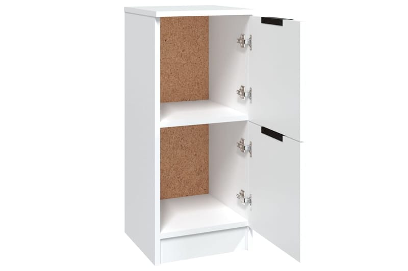 beBasic Senkit 2 kpl valkoinen 30x30x70 cm tekninen puu - Valkoinen - Säilytys - Säilytyskalusteet - Senkki