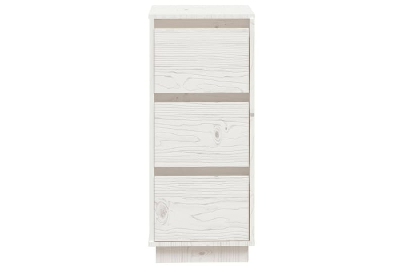 beBasic Senkit 2 kpl valkoinen 32x34x75 cm täysi mänty - Valkoinen - Säilytys - Säilytyskalusteet - Lipasto