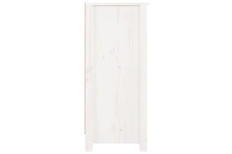 beBasic Senkit 2 kpl valkoinen 40x35x80 cm täysi mänty - Valkoinen - Säilytys - Säilytyskalusteet - Senkki
