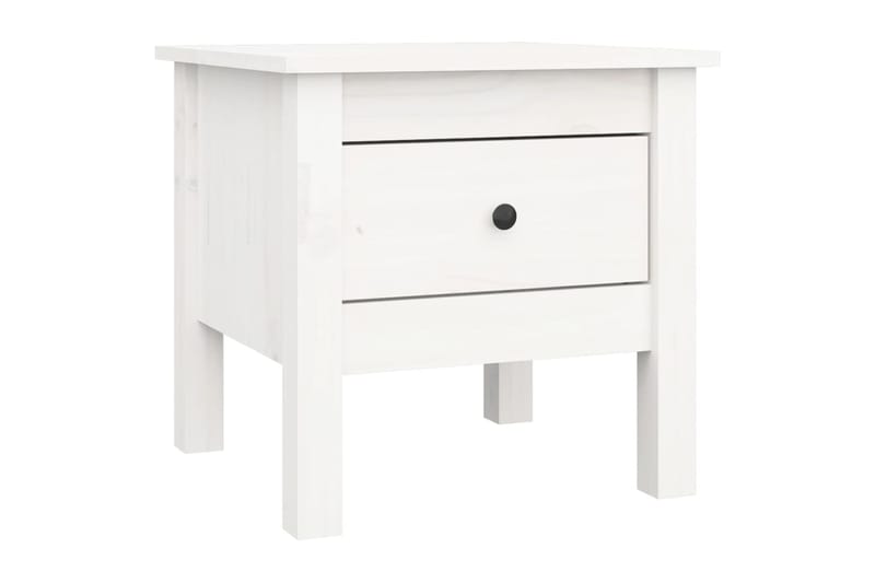 beBasic Senkit 2 kpl valkoinen 40x40x39 cm täysi mänty - Valkoinen - Säilytys - Säilytyskalusteet - Senkki