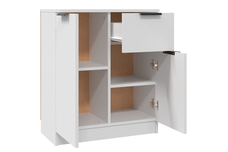 beBasic Senkit 2 kpl valkoinen 60x30x70 cm tekninen puu - Valkoinen - Säilytys - Säilytyskalusteet - Senkki