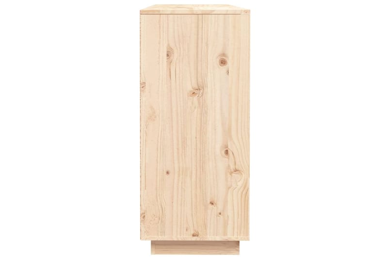 beBasic Senkki 110,5x35x80 cm täysi mänty - Ruskea - Säilytys - Säilytyskalusteet - Senkki