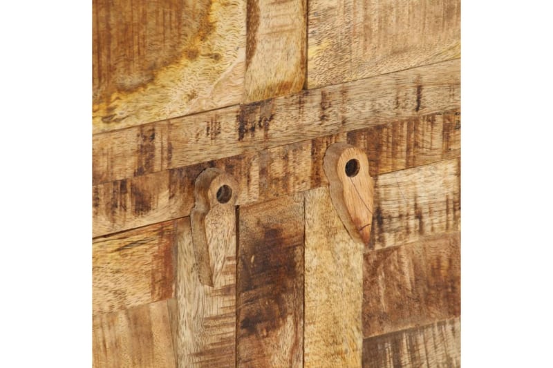 beBasic Senkki 110x30x65 cm täysi mangopuu - Ruskea - Säilytys - Säilytyskalusteet - Senkki