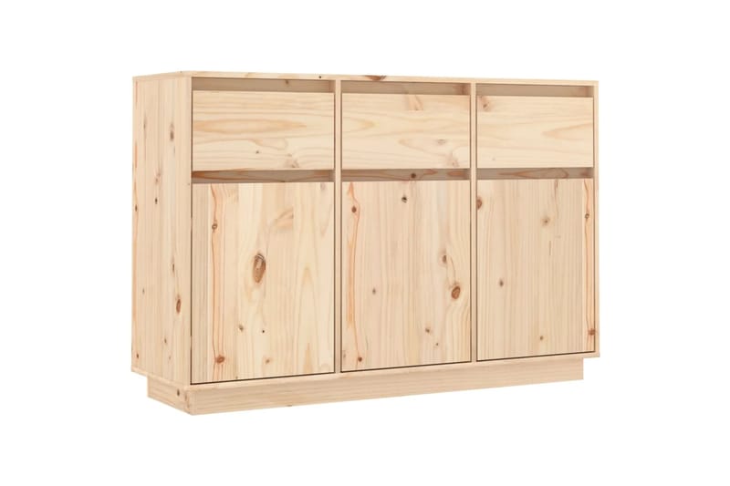 beBasic Senkki 110x34x75 cm täysi mänty - Ruskea - Säilytys - Säilytyskalusteet - Senkki