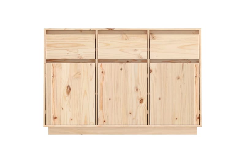 beBasic Senkki 110x34x75 cm täysi mänty - Ruskea - Säilytys - Säilytyskalusteet - Senkki