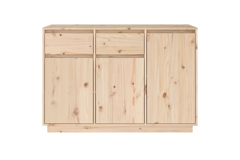 beBasic Senkki 110x34x75 cm täysi mänty - Ruskea - Säilytys - Säilytyskalusteet - Senkki