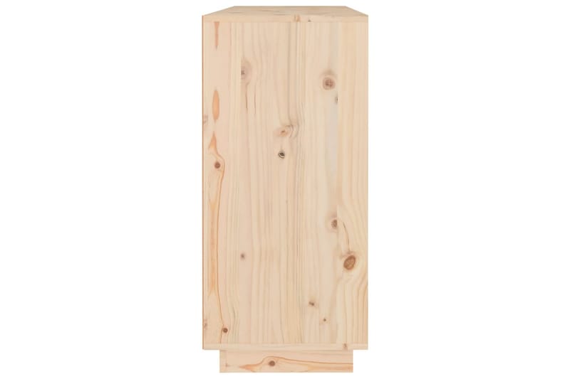beBasic Senkki 110x34x75 cm täysi mänty - Ruskea - Säilytys - Säilytyskalusteet - Senkki