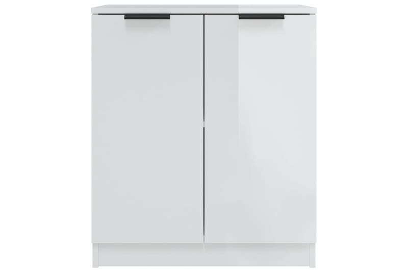beBasic Senkki 2 kpl korkeakiilto valkoinen 60x30x70 cm tekninen puu - Valkoinen - Säilytys - Säilytyskalusteet - Senkki