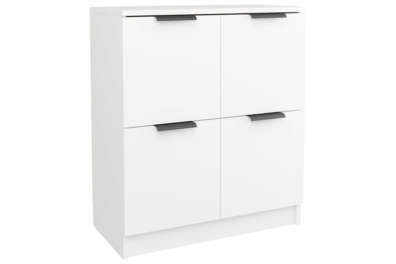 beBasic Senkki 2 kpl valkoinen 60x30x70 cm tekninen puu - Valkoinen - Säilytys - Säilytyskalusteet - Senkki
