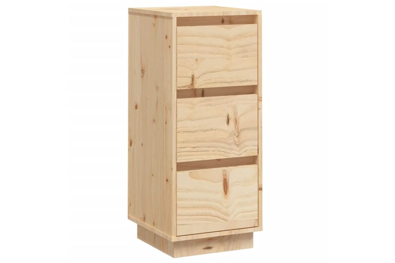 beBasic Senkki 32x34x75 cm täysi mänty - Ruskea - Säilytys - Säilytyskalusteet - Lipasto