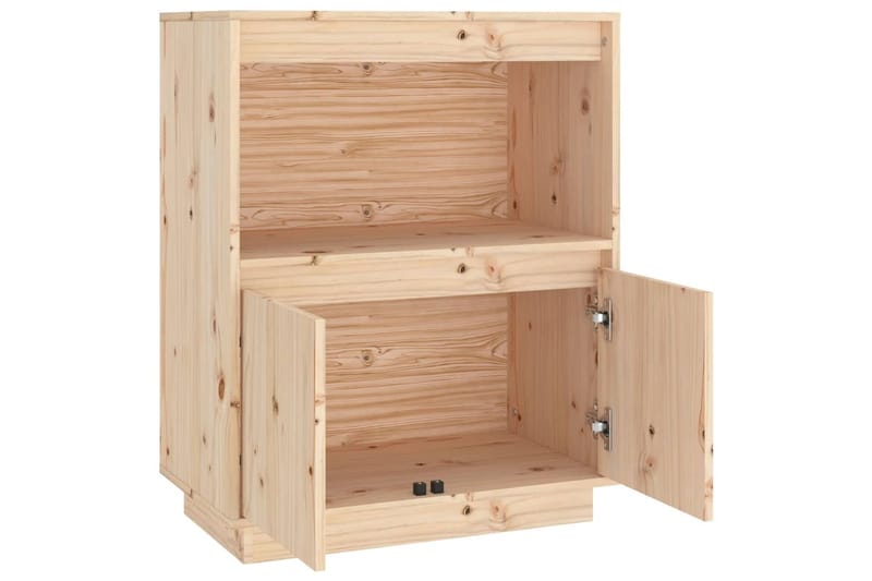 beBasic Senkki 60x34x75 cm täysi mänty - Ruskea - Säilytys - Säilytyskalusteet - Senkki