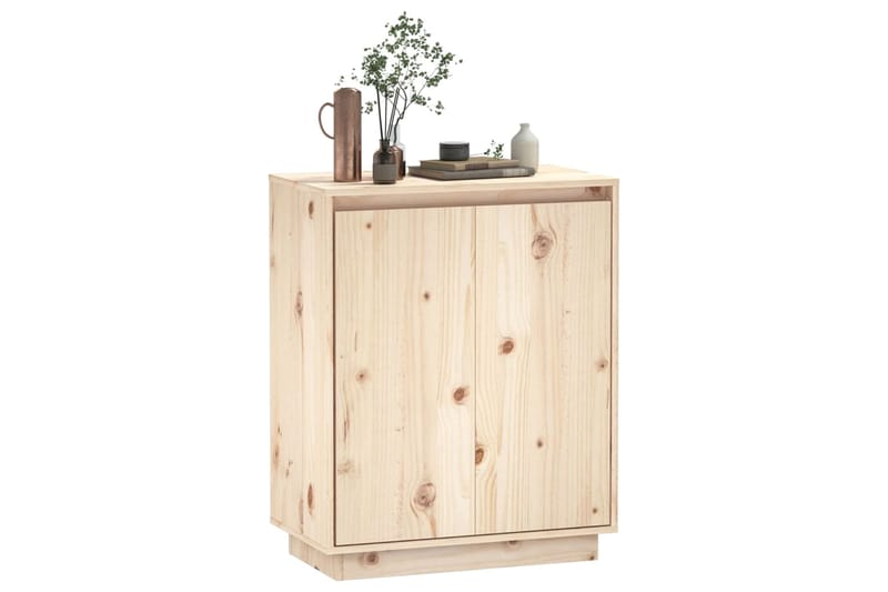 beBasic Senkki 60x34x75 cm täysi mänty - Ruskea - Säilytys - Säilytyskalusteet - Senkki