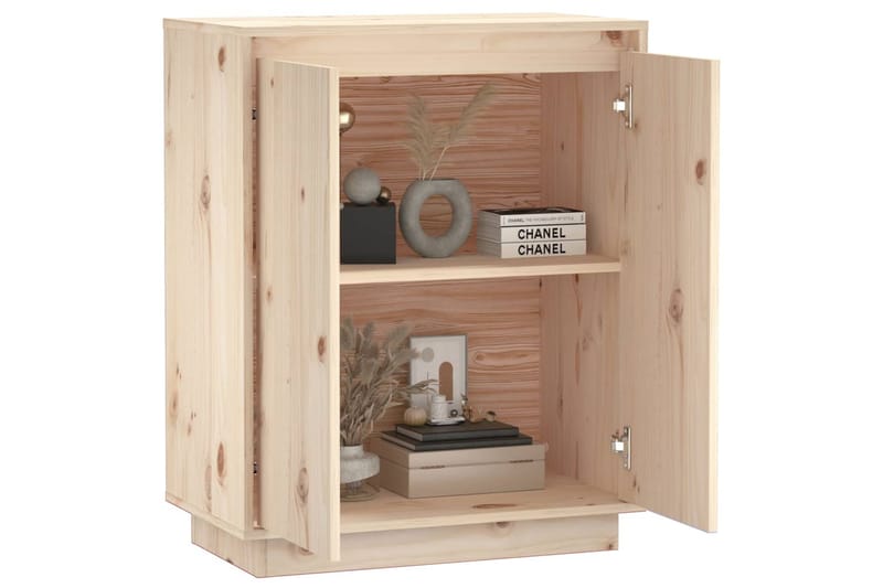 beBasic Senkki 60x34x75 cm täysi mänty - Ruskea - Säilytys - Säilytyskalusteet - Senkki