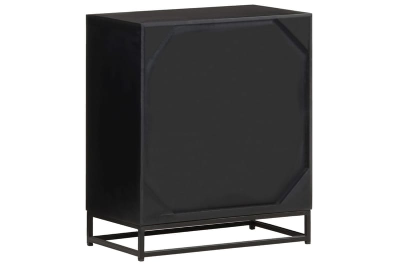 beBasic Senkki 60x35x70 cm täysi mangopuu - Musta - Säilytys - Säilytyskalusteet - Senkki