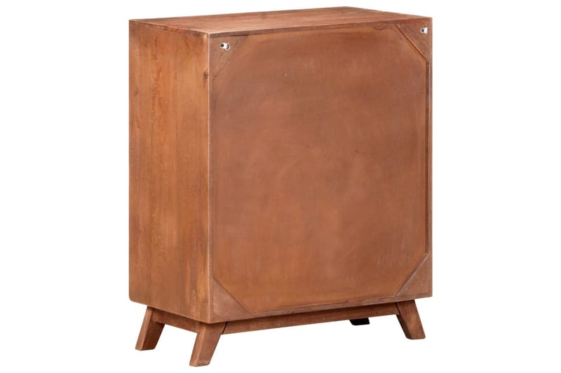 beBasic Senkki 60x35x75 cm täysi mangopuu - Ruskea - Säilytys - Säilytyskalusteet - Senkki