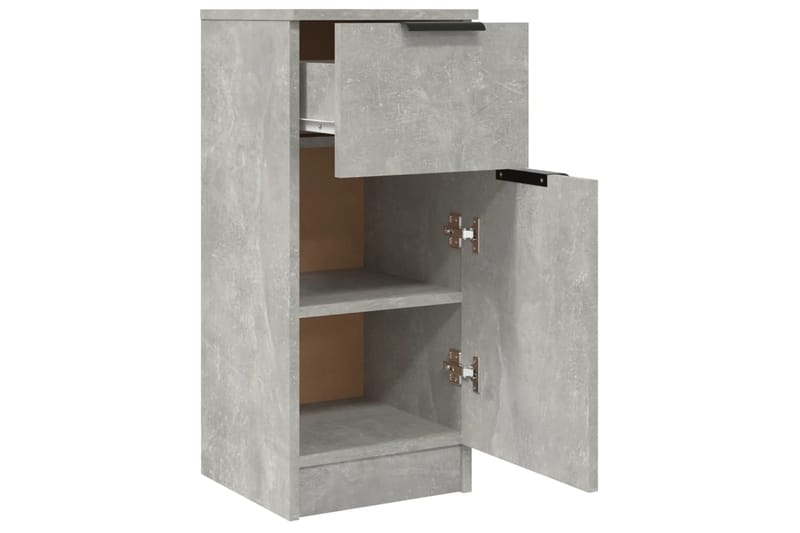 beBasic Senkki betoninharmaa 30x30x70 cm tekninen puu - Harmaa - Säilytys - Säilytyskalusteet - Lipasto