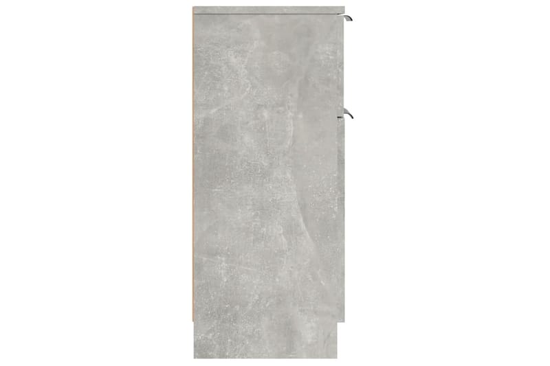beBasic Senkki betoninharmaa 30x30x70 cm tekninen puu - Harmaa - Säilytys - Säilytyskalusteet - Lipasto