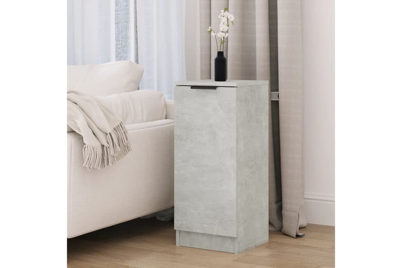 beBasic Senkki betoninharmaa 30x30x70 cm tekninen puu - Harmaa - Säilytys - Säilytyskalusteet - Lipasto