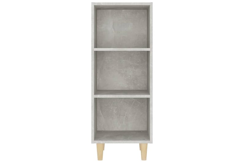 beBasic Senkki betoninharmaa 34,5x32,5x90 cm tekninen puu - Harmaa - Säilytys - Säilytyskalusteet - Senkki