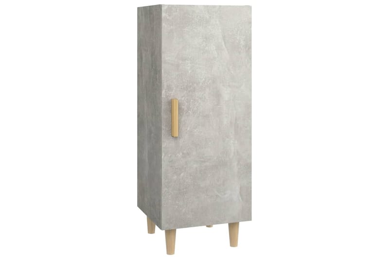 beBasic Senkki betoninharmaa 34,5x34x90 cm tekninen puu - Harmaa - Säilytys - Säilytyskalusteet - Senkki