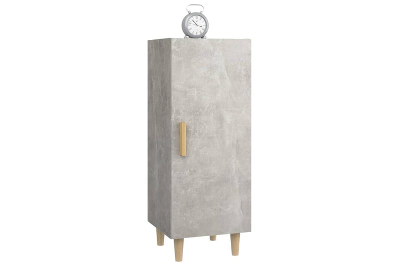 beBasic Senkki betoninharmaa 34,5x34x90 cm tekninen puu - Harmaa - Säilytys - Säilytyskalusteet - Senkki